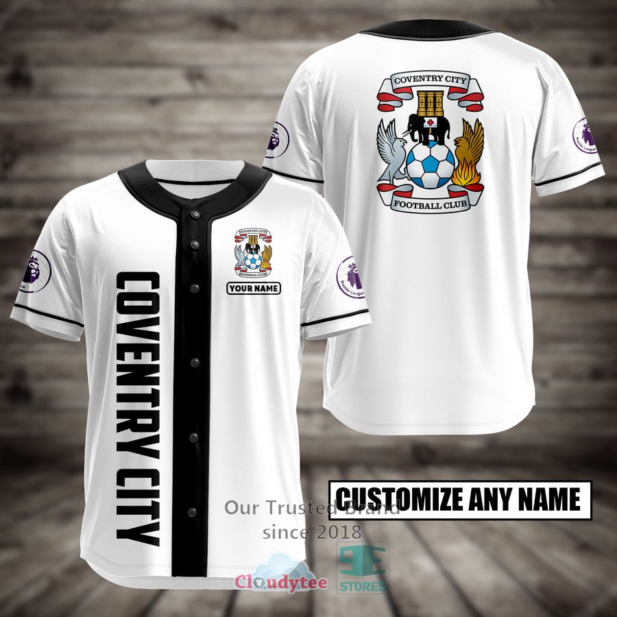 NEW Personalized Coventry City Football Club Baseball Jersey