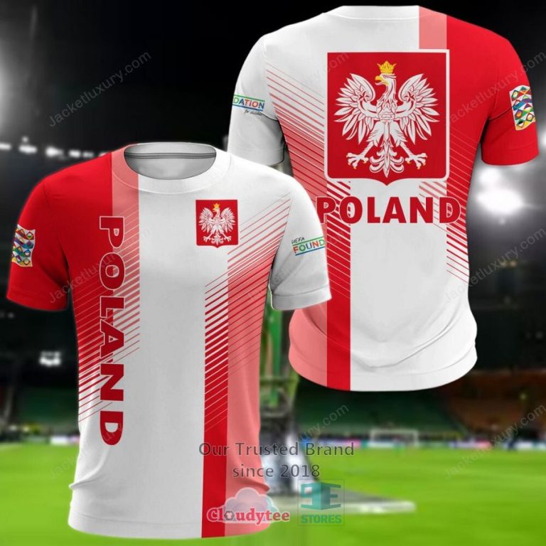 NEW Poland national football team Yellow Shirt, Short 19