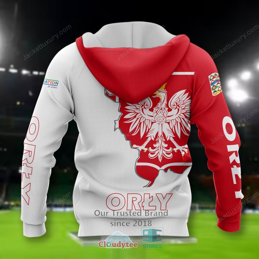 NEW Poland Orly national football team Shirt, Short 3