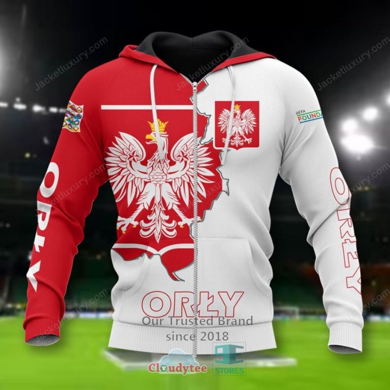 NEW Poland Orly national football team Shirt, Short 15