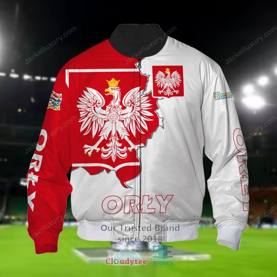NEW Poland Orly national football team Shirt, Short 7