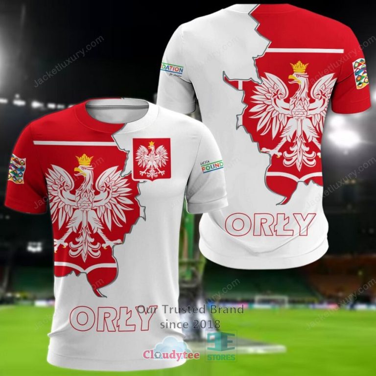 NEW Poland Orly national football team Shirt, Short 19