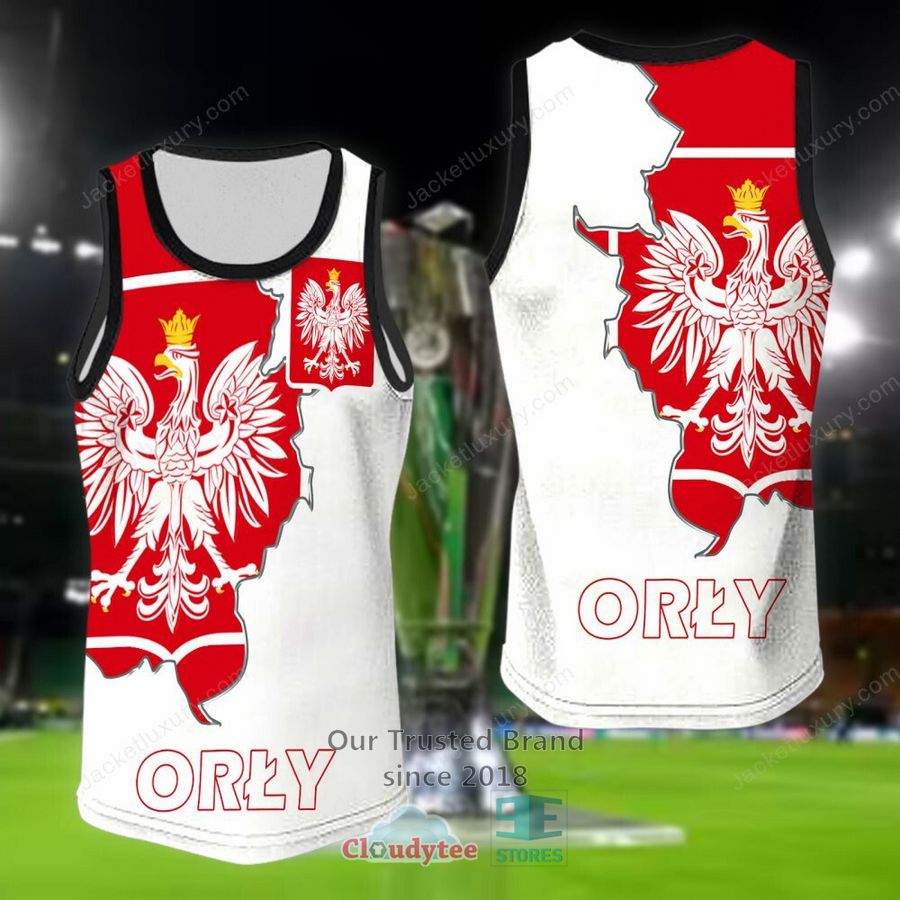 NEW Poland Orly national football team Shirt, Short 9