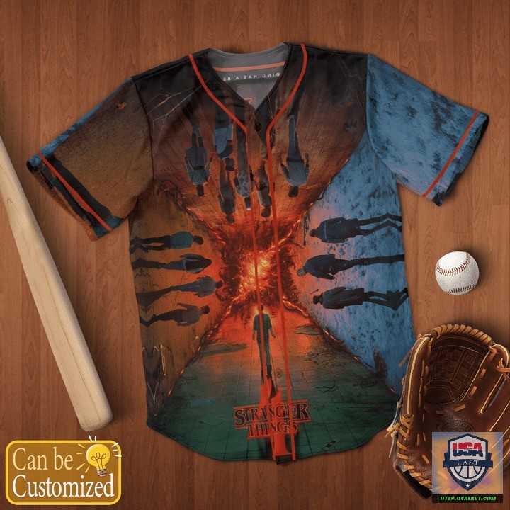 Excellent Stranger Things Season 4 Baseball Jersey Shirt