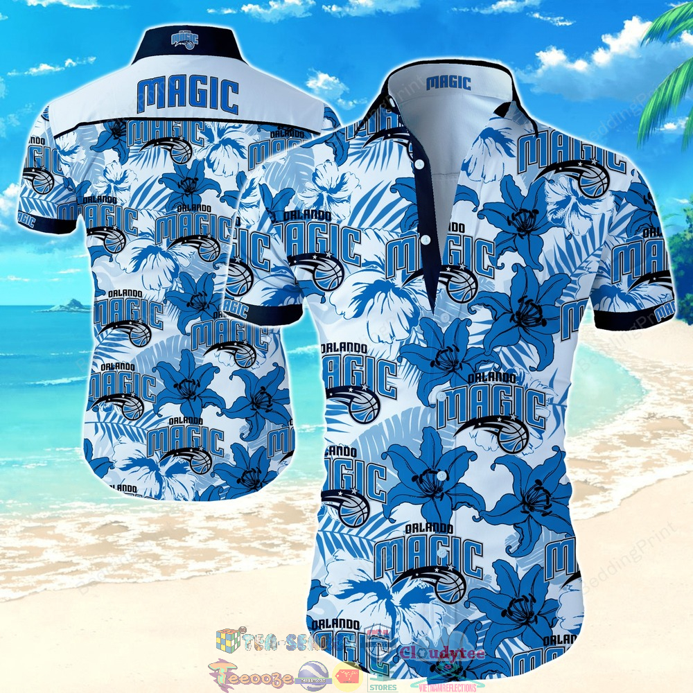 NBA Orlando Magic Hibiscus Tropical Hawaiian Shirt