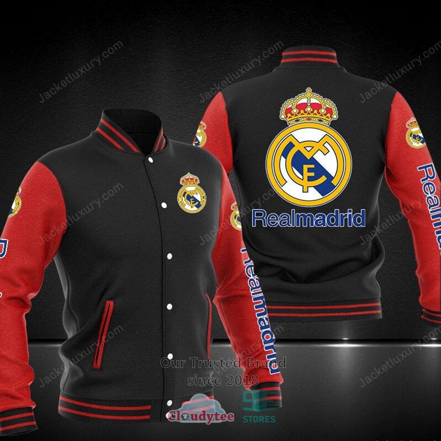 NEW Real Madrid C.F. Baseball Jacket 12