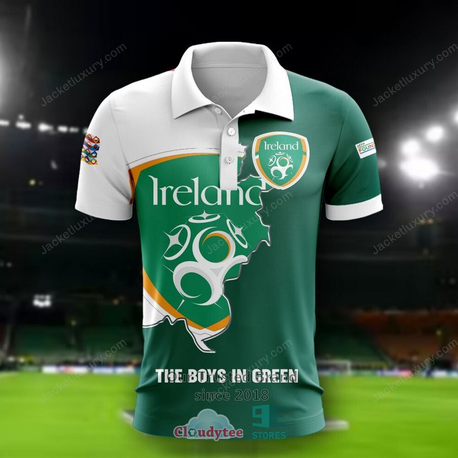 NEW Republic of Ireland The Boys In Green national football team Shirt, Short 1