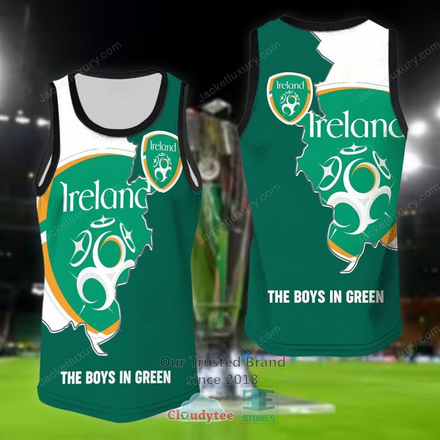 NEW Republic of Ireland The Boys In Green national football team Shirt, Short 9