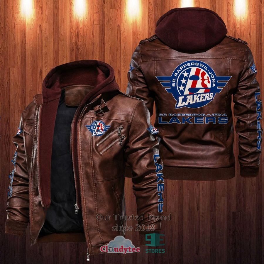NEW SC Rapperswil-Jona Lakers Leather Jacket 7