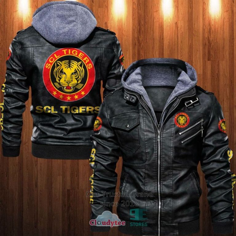 NEW SCL Tigers Leather Jacket 3