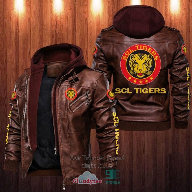 NEW SCL Tigers Leather Jacket 4