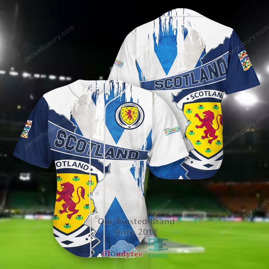 NEW Scotland national football team Blue Shirt, Short 11