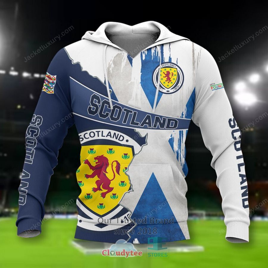 NEW Scotland national football team Blue Shirt, Short 2