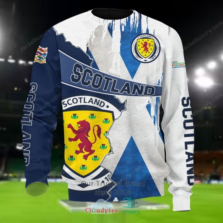 NEW Scotland national football team Blue Shirt, Short 16