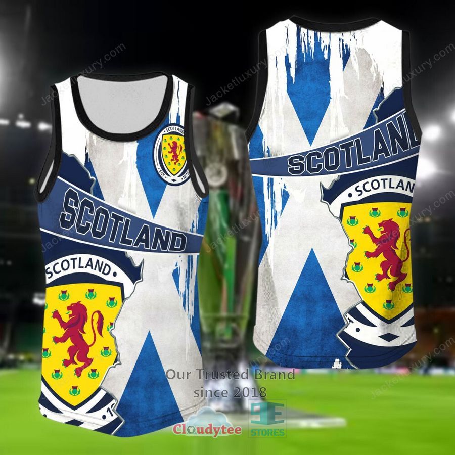 NEW Scotland national football team Blue Shirt, Short 9