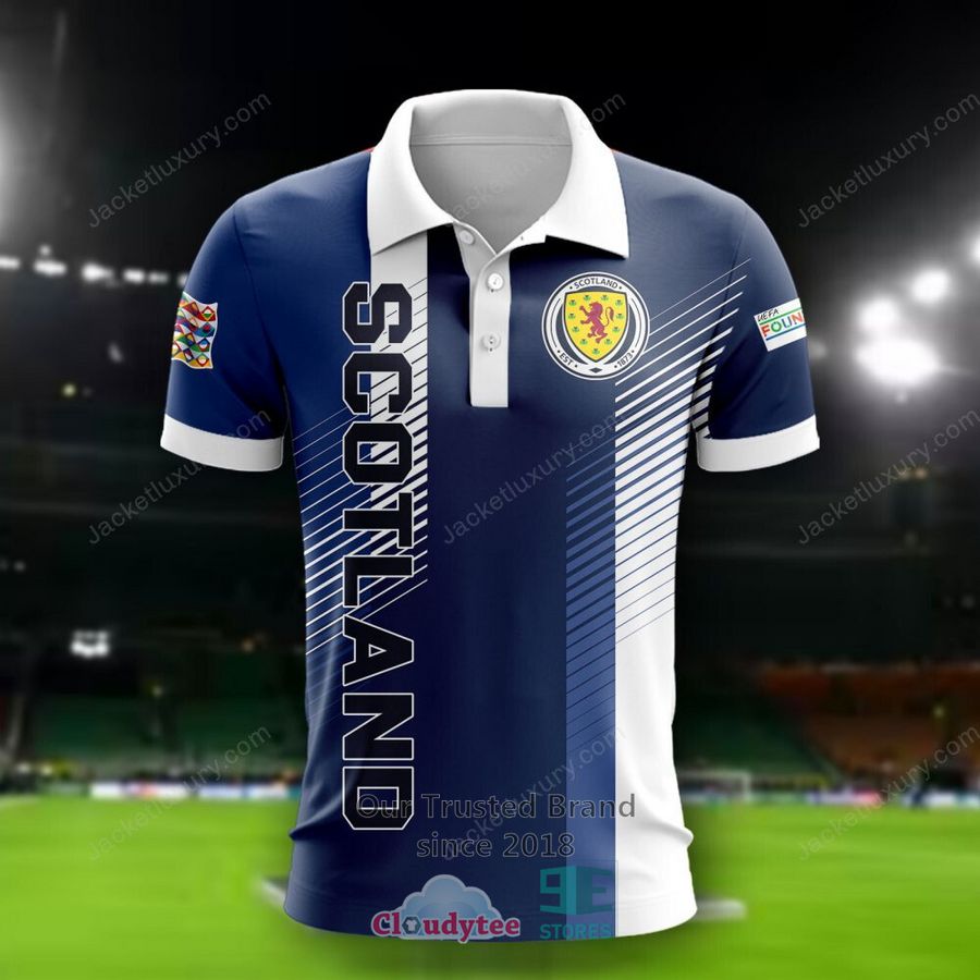 NEW Scotland national football team Navy Shirt, Short 1