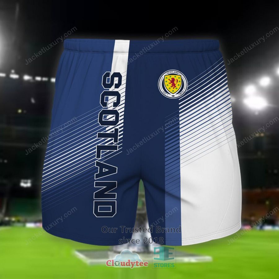 NEW Scotland national football team Navy Shirt, Short 10