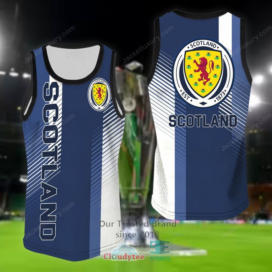 NEW Scotland national football team Navy Shirt, Short 9