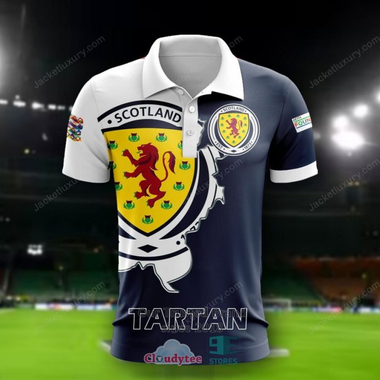 NEW Scotland Tartan national football team Shirt, Short 12