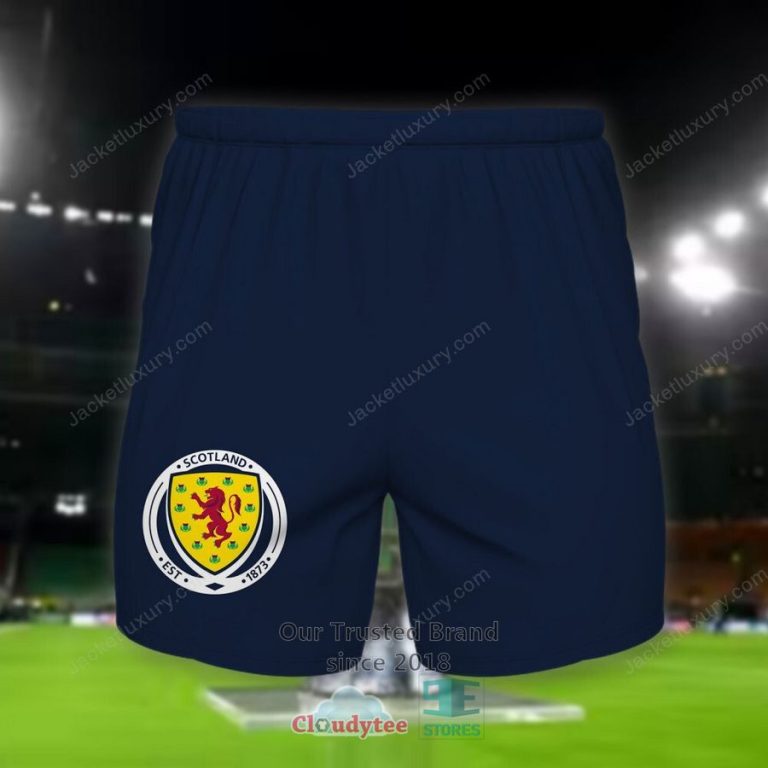 NEW Scotland Tartan national football team Shirt, Short 21