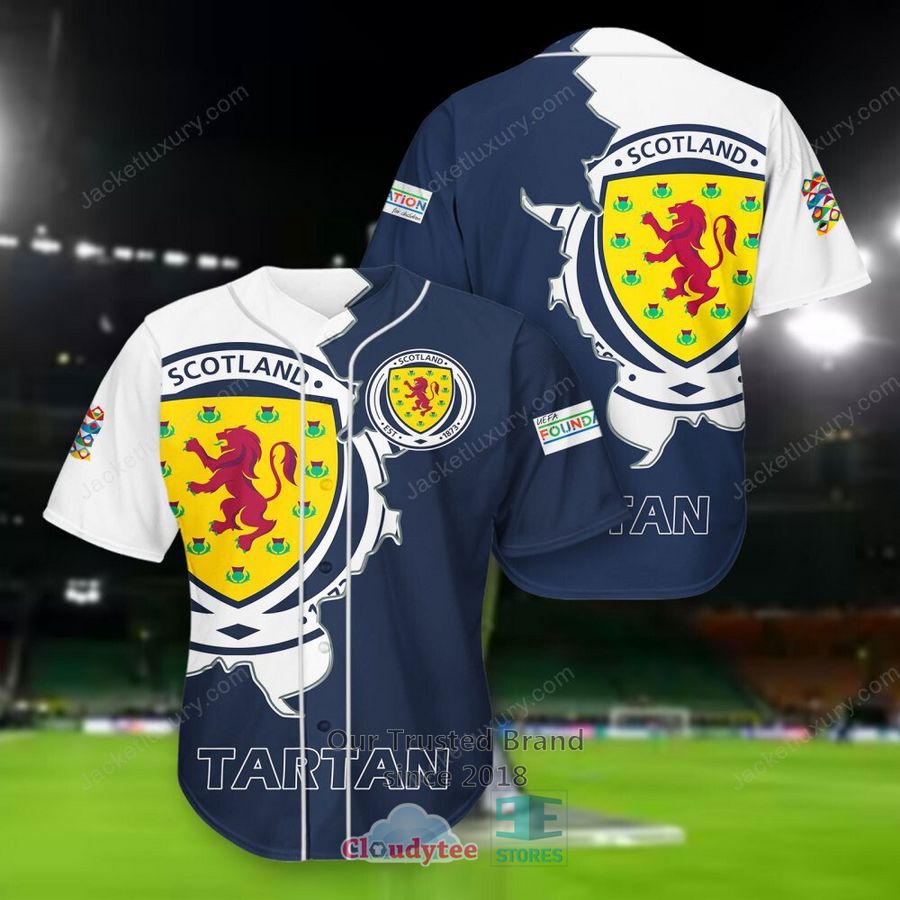 NEW Scotland Tartan national football team Shirt, Short 11