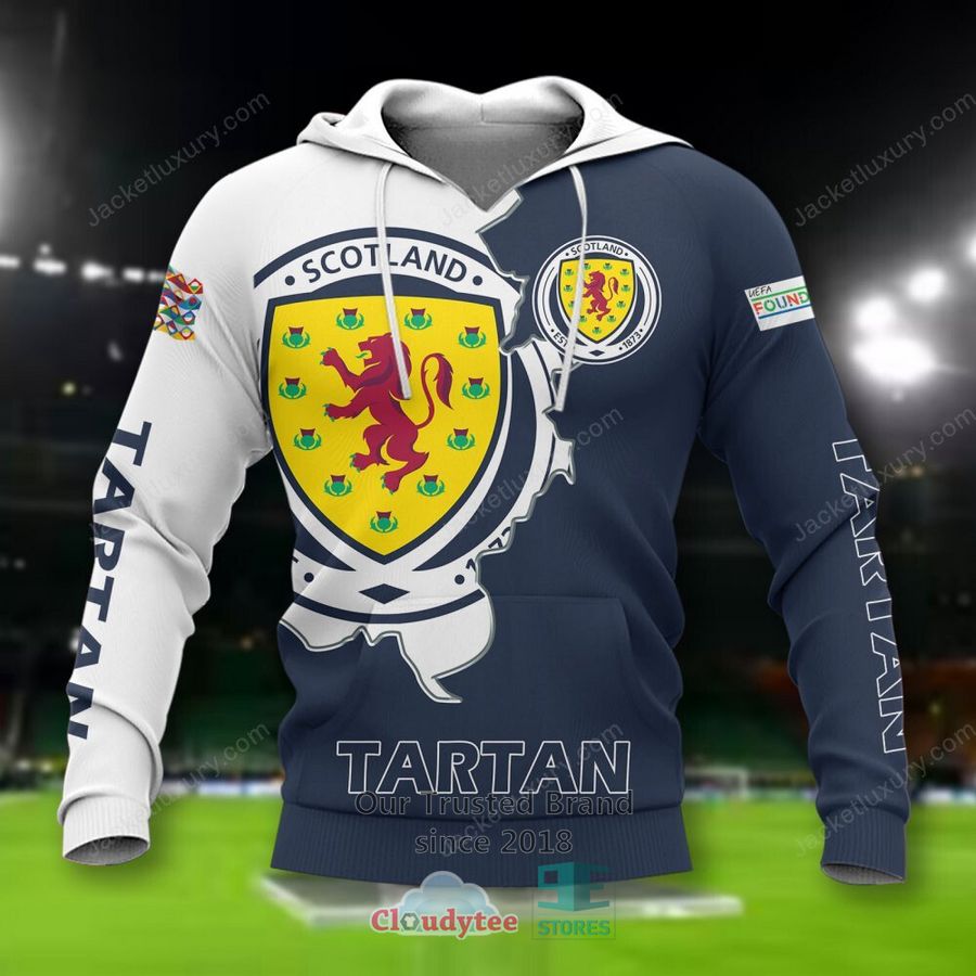 NEW Scotland Tartan national football team Shirt, Short 2