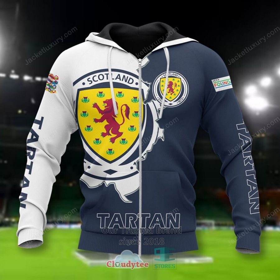 NEW Scotland Tartan national football team Shirt, Short 4