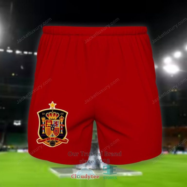 NEW Spain La Furia Espanola national football team Shirt, Short 21