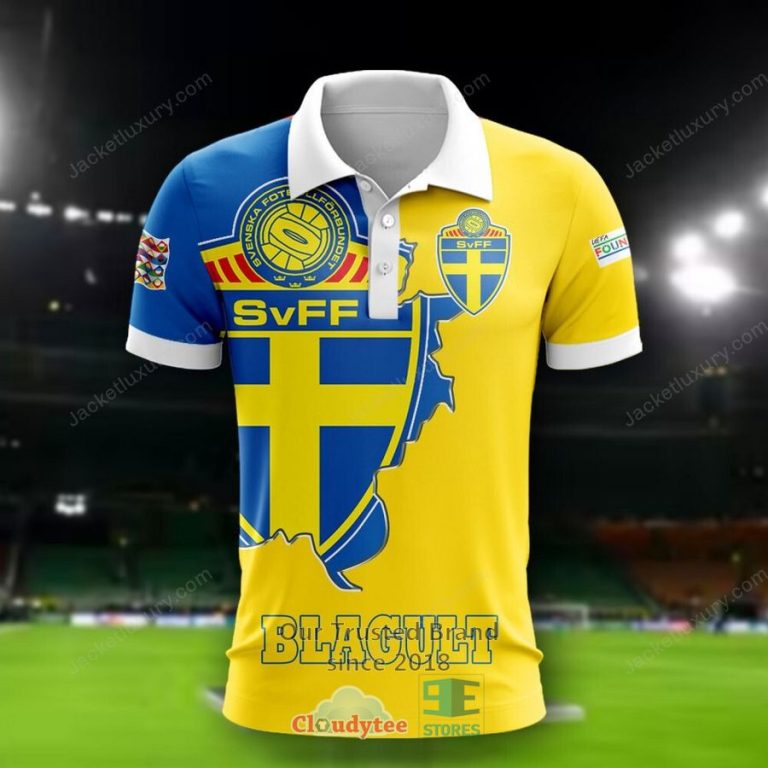 NEW Sweden Blagult national football team Shirt, Short 12