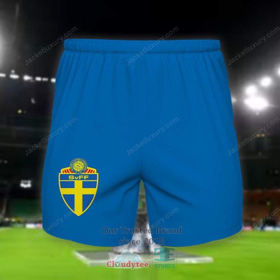 NEW Sweden Blagult national football team Shirt, Short 10