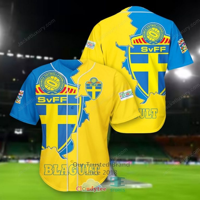 NEW Sweden Blagult national football team Shirt, Short 22
