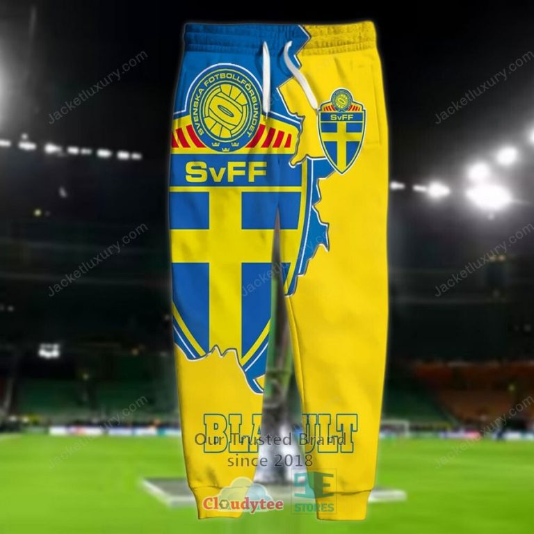 NEW Sweden Blagult national football team Shirt, Short 17