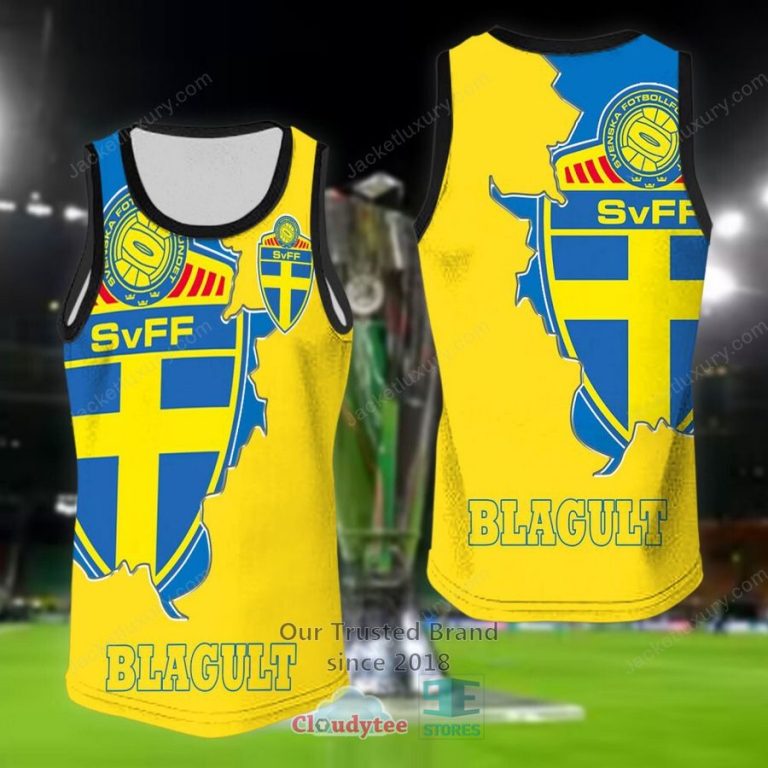 NEW Sweden Blagult national football team Shirt, Short 20