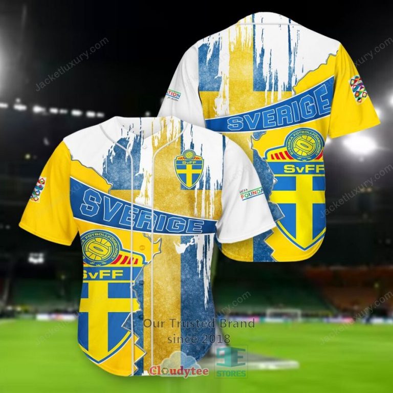 NEW Sweden national football team Shirt, Short 22