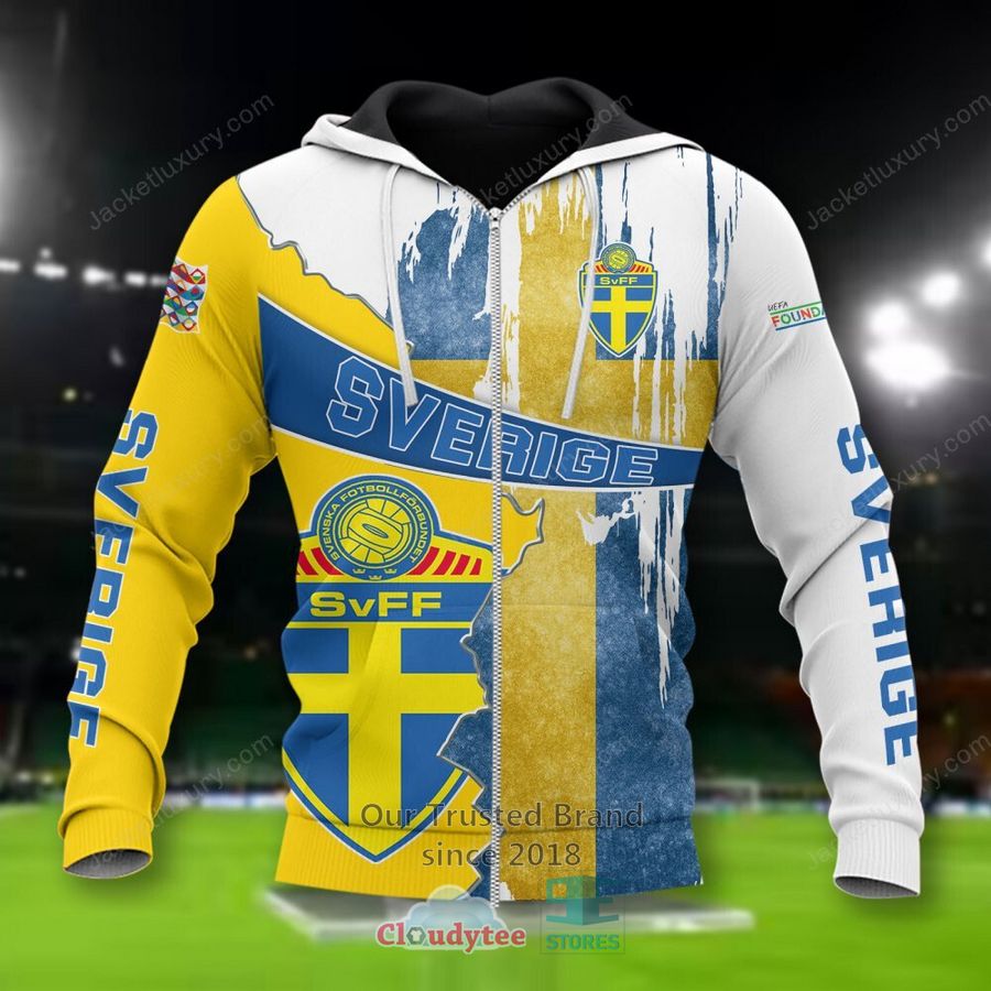 NEW Sweden national football team Shirt, Short 4