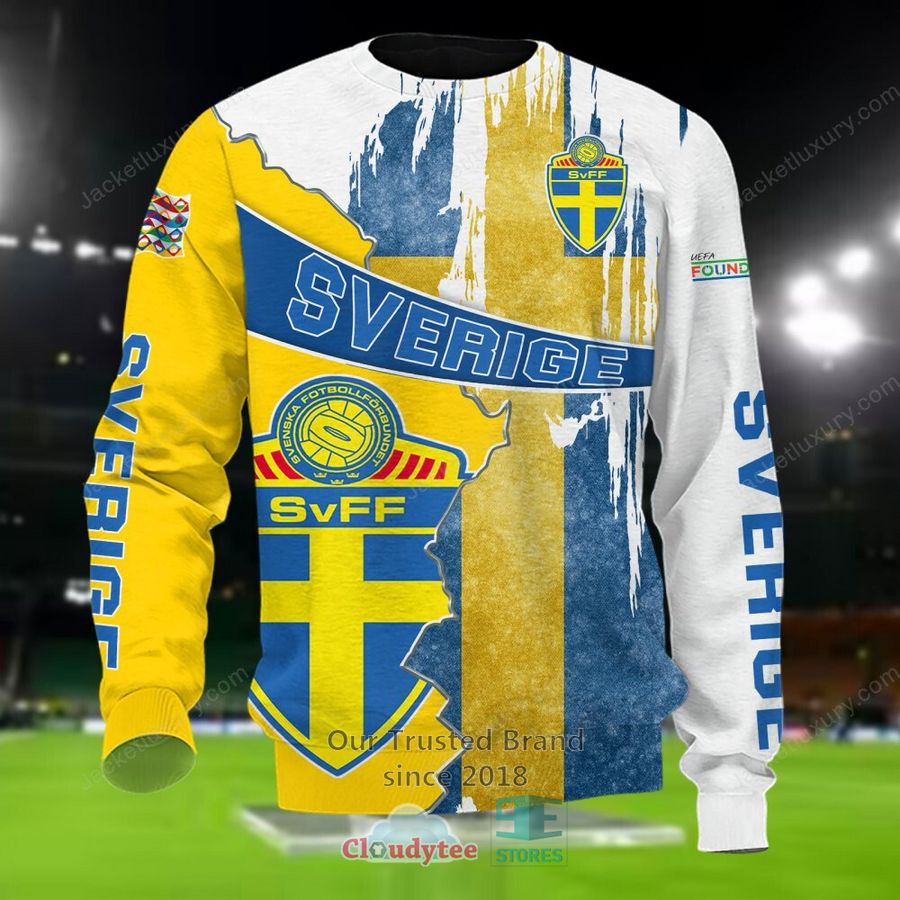 NEW Sweden national football team Shirt, Short 5
