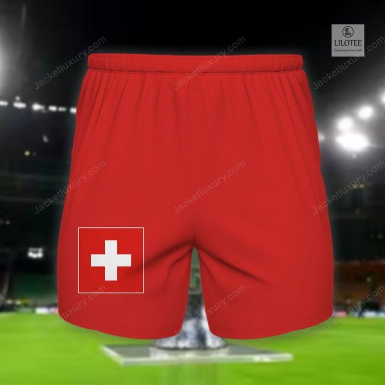 NEW Switzerland Rossocrociati national football team Shirt, Short 21