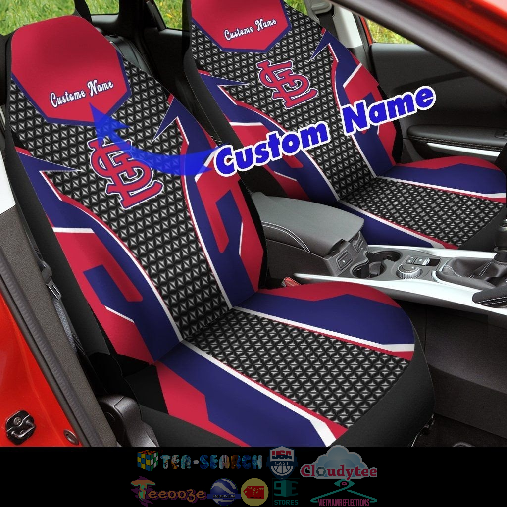 Personalized St. Louis Cardinals NFL ver 1 Car Seat Covers