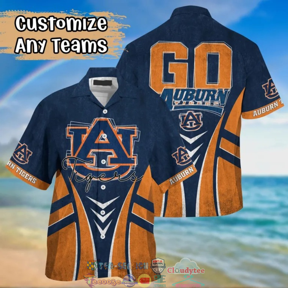 Go Auburn Tigers NCAA Hawaiian Shirt