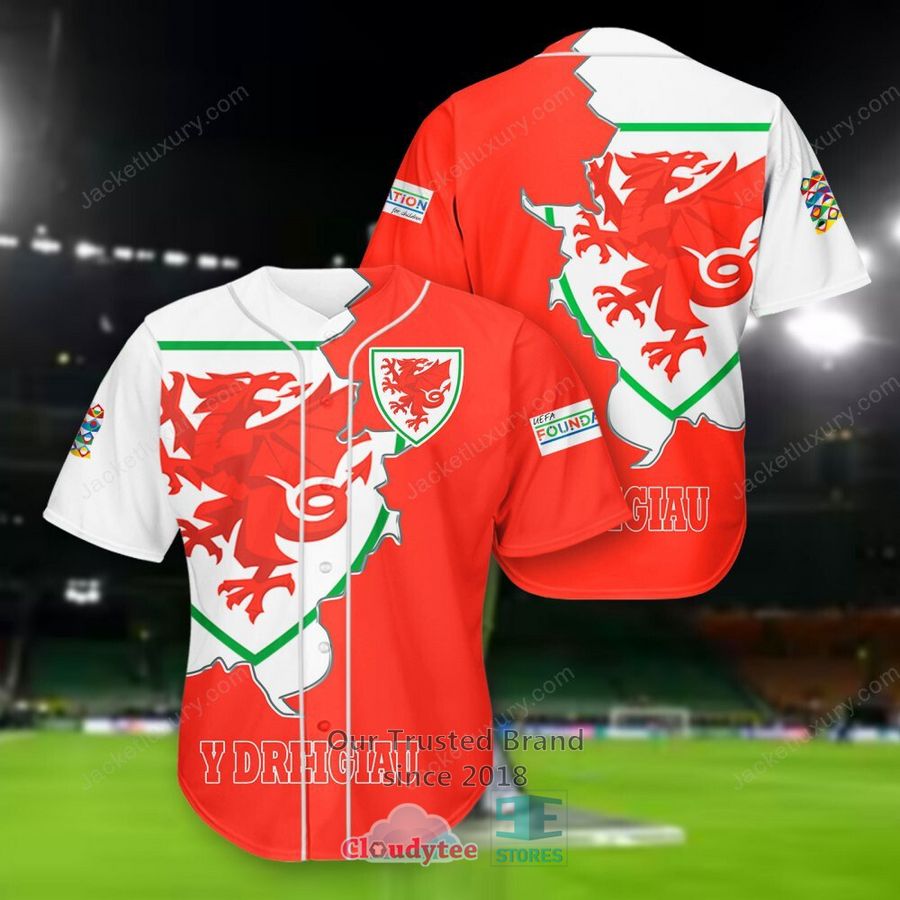 NEW Wales Y Dreigiau national football team Shirt, Short 11
