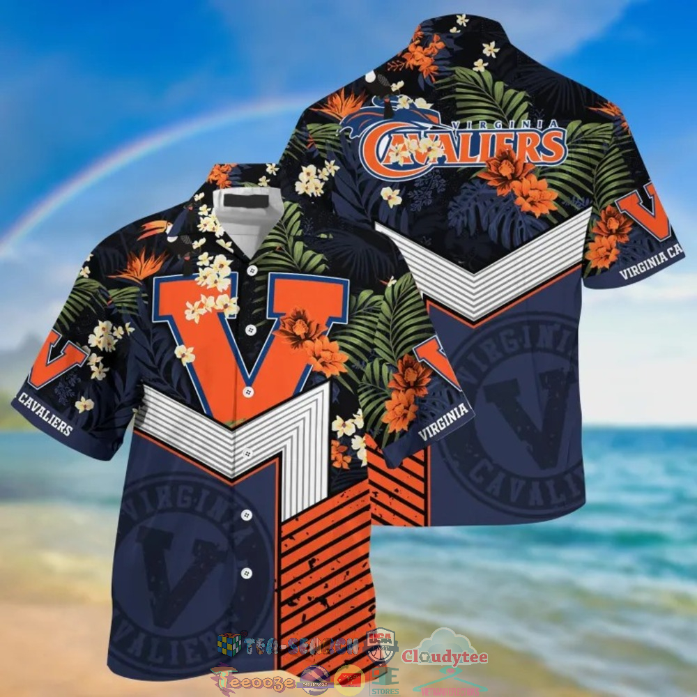 Virginia Cavaliers NCAA Tropical Hawaiian Shirt And Shorts