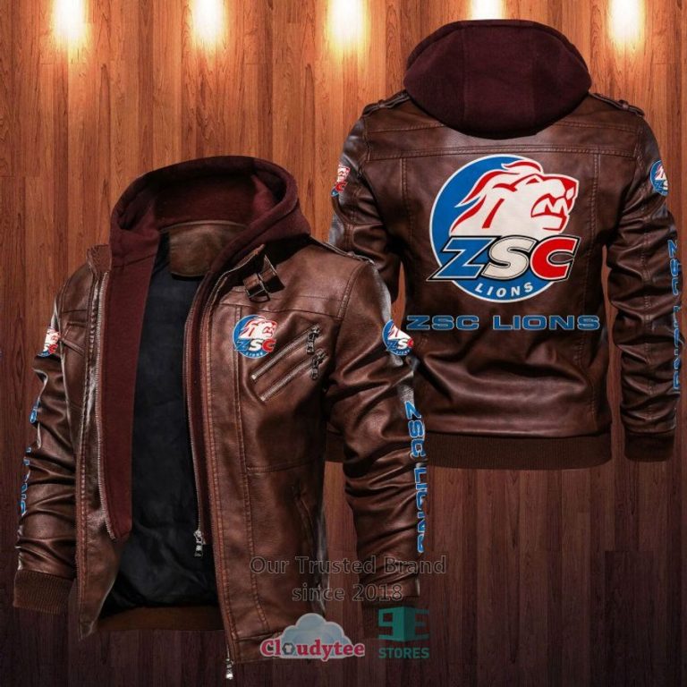 NEW ZSC Lions Leather Jacket 4