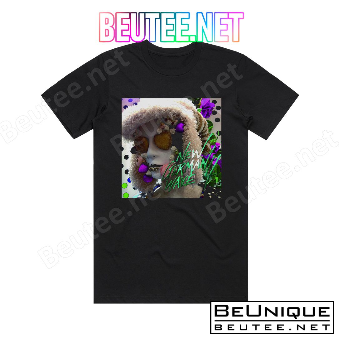 08 Byou to Shougeki New German Wave 4 Album Cover T-Shirt