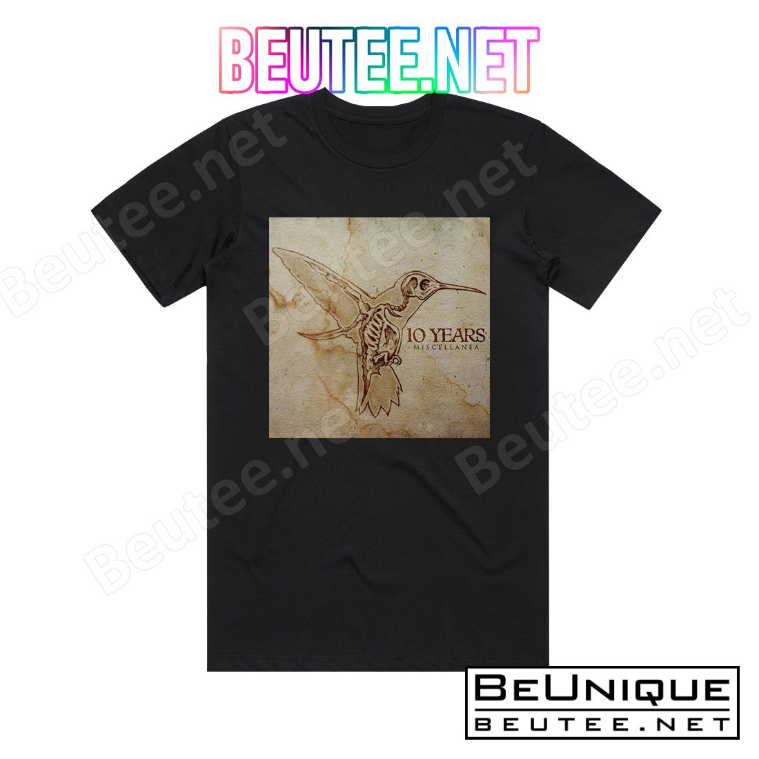 10 Years Miscellanea Album Cover T-Shirt