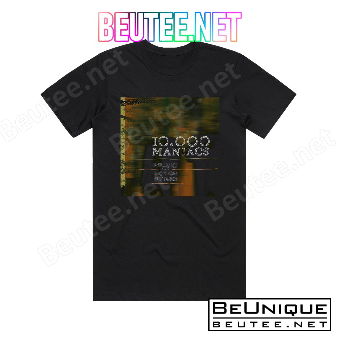 10000 Maniacs Music From The Motion Picture 1 Album Cover T-Shirt