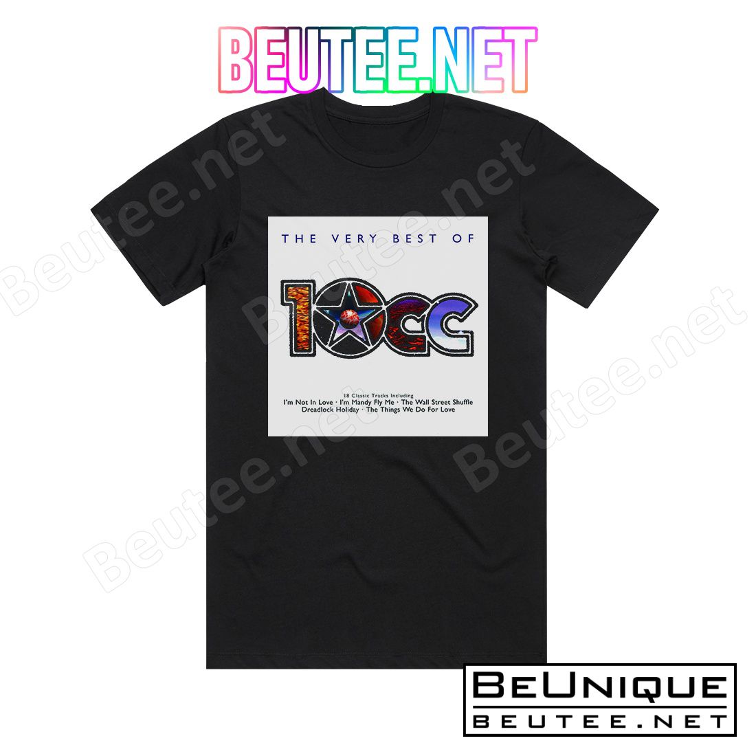 10cc The Very Best Of 10Cc 1 Album Cover T-Shirt