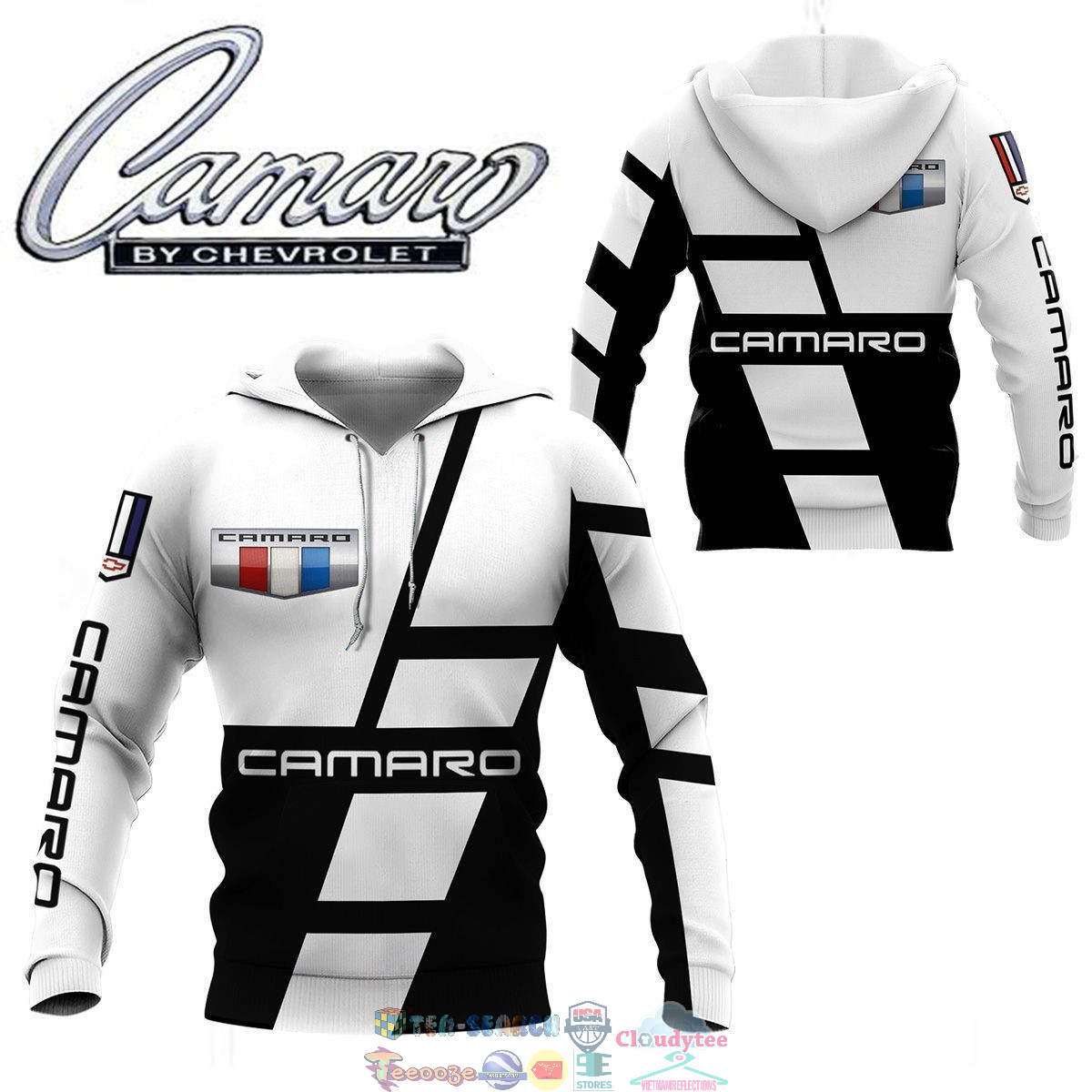 Chevrolet Camaro ver 9 3D hoodie and t-shirt