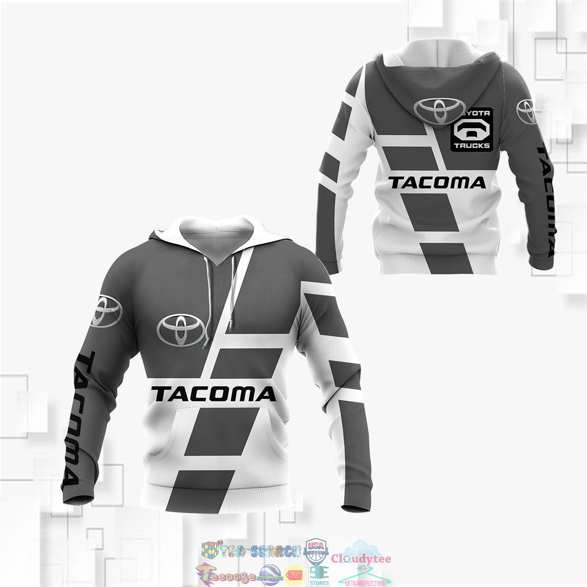 Toyota Tacoma ver 6 3D hoodie and t-shirt