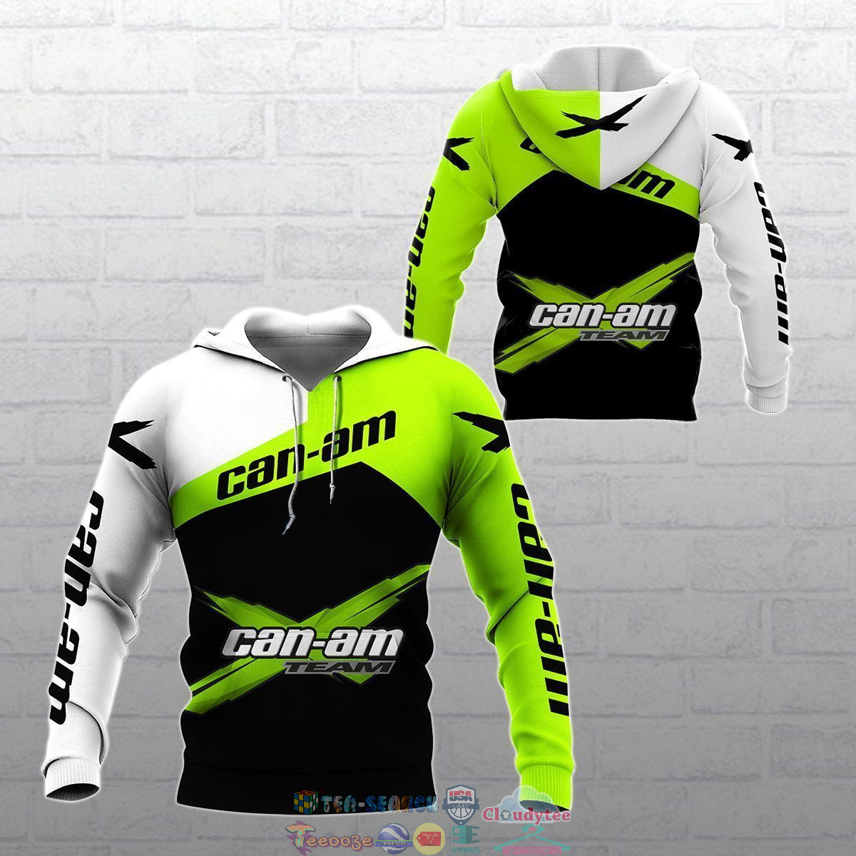 Can-Am Team ver 3 3D hoodie and t-shirt