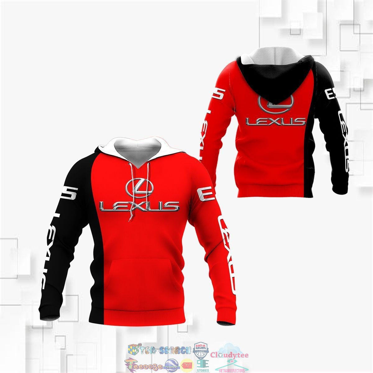 Lexus ver 6 3D hoodie and t-shirt